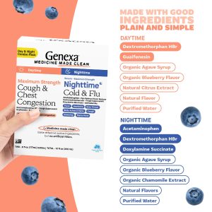 Daytime Cough + Nighttime Severe Cold & Flu  Combo Pack