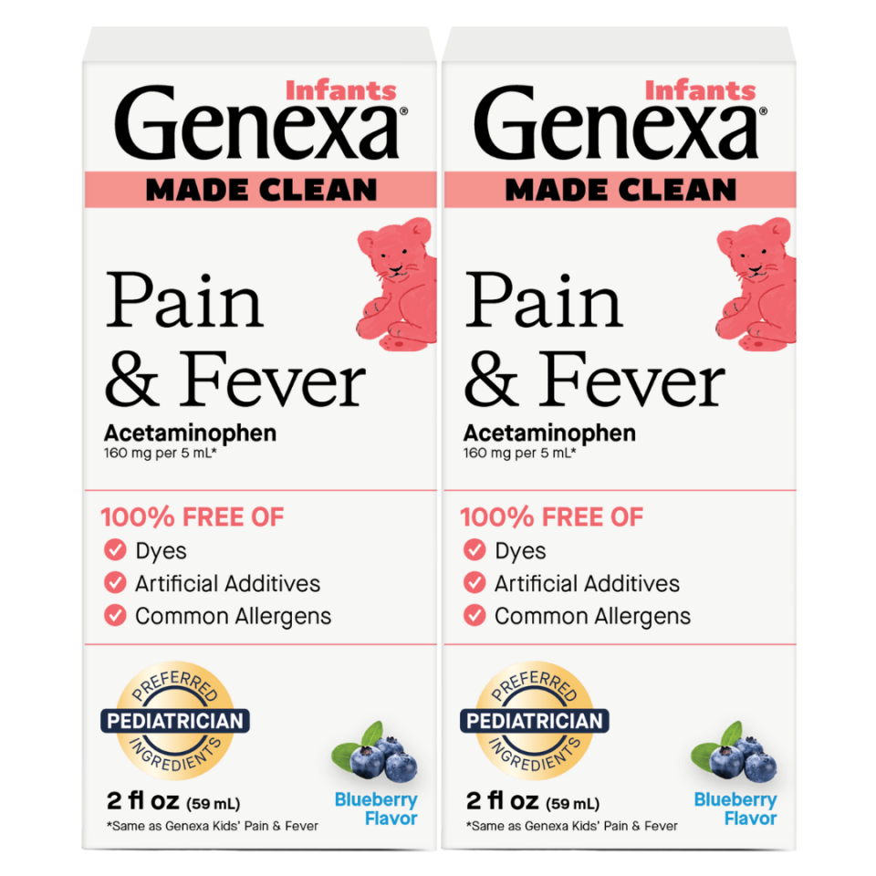 Infants' Pain & Fever Blueberry 2PK