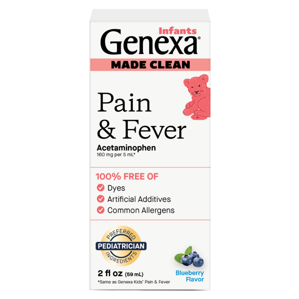 Infants' Pain & Fever Blueberry Flavor