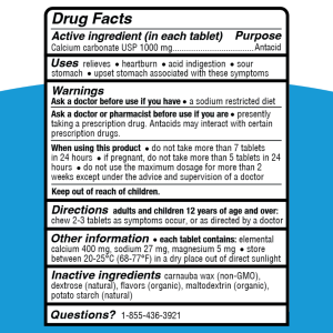 Antacid Maximum Strength